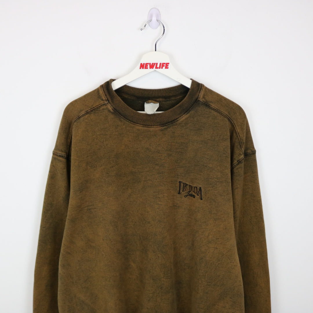 Vintage 90's Ikeda Jeans Crewneck - L-NEWLIFE Clothing