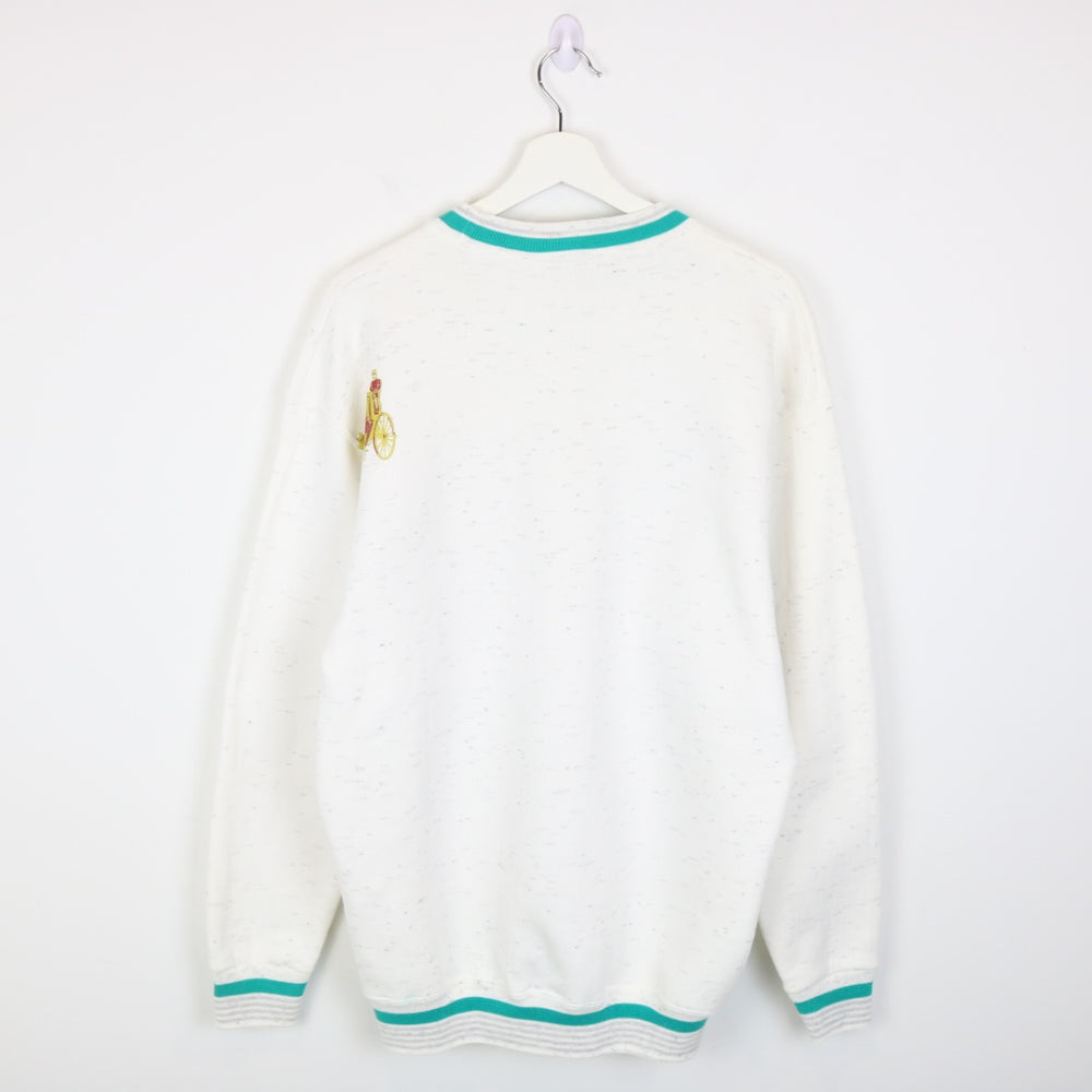 Vintage 90's New Orleans Louisiana Crewneck - M-NEWLIFE Clothing