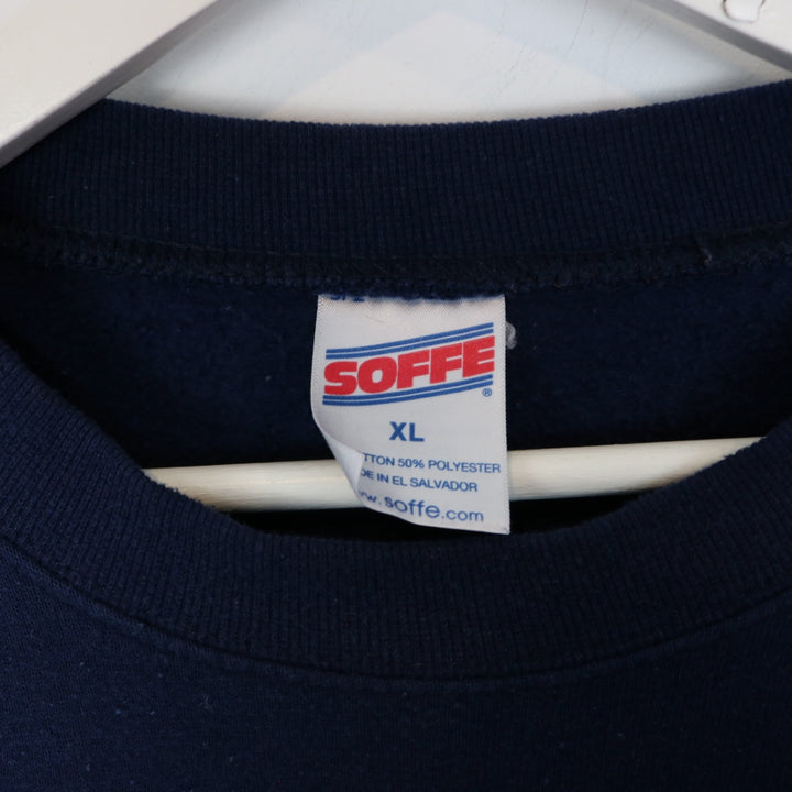 Vintage 90's NAVY Military Crewneck - XL-NEWLIFE Clothing