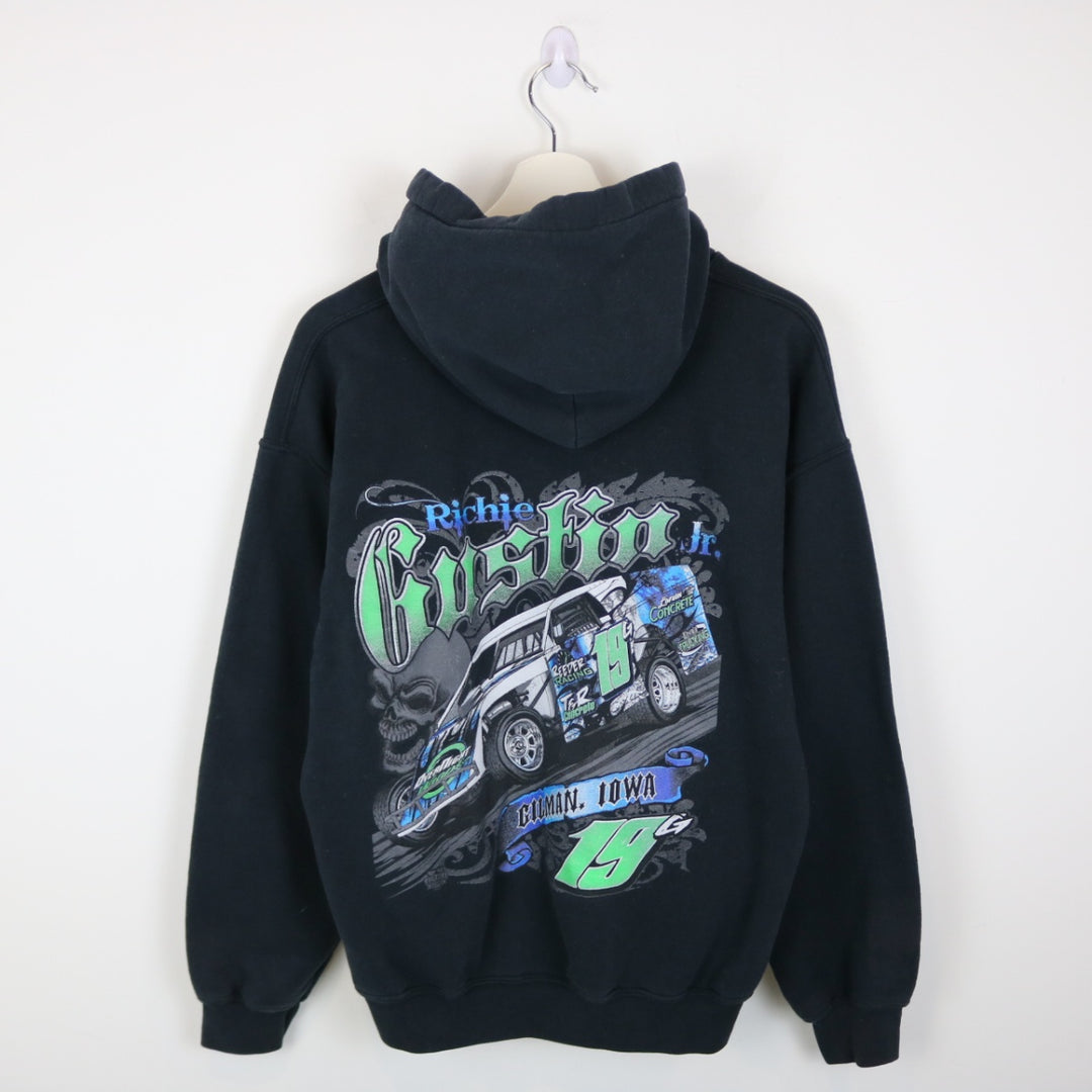 Vintage 00's Richie Gustin Jr. Racing Hoodie - M-NEWLIFE Clothing