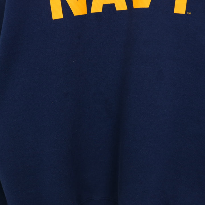 Vintage 90's NAVY Military Crewneck - XL-NEWLIFE Clothing