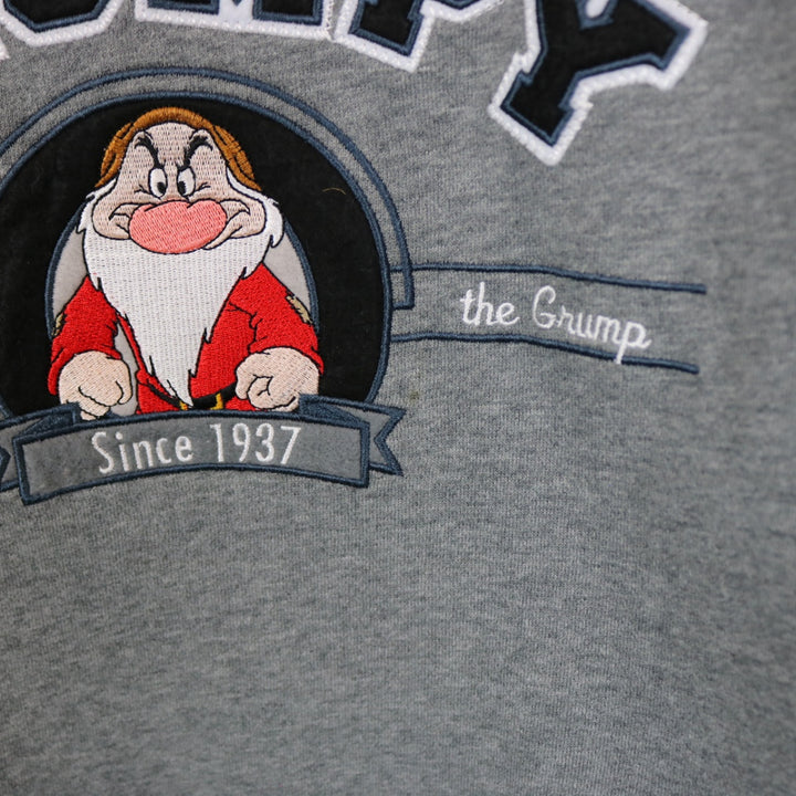 Vintage 00's Disney Grumpy Crewneck - M-NEWLIFE Clothing
