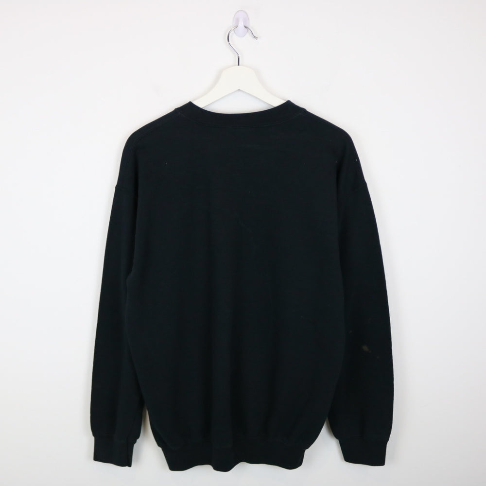 Vintage 00's Gray Wolf Magnetic Hill Nature Crewneck - M-NEWLIFE Clothing