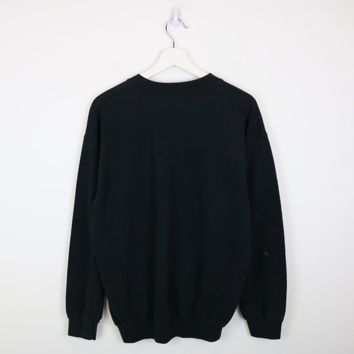 Vintage 00's Gray Wolf Magnetic Hill Nature Crewneck - M-NEWLIFE Clothing