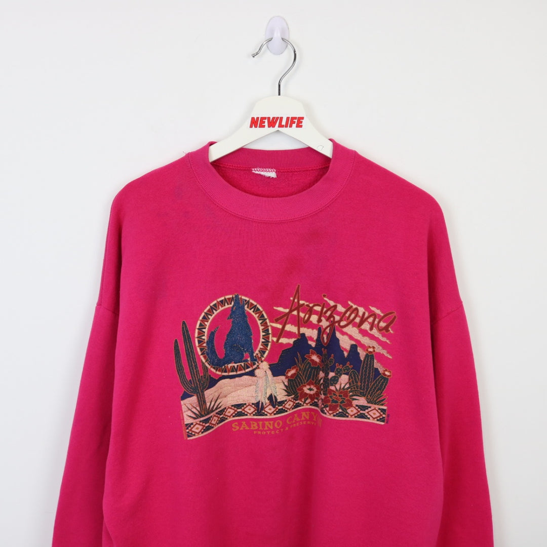 Vintage 90's Arizona Sabino Canyon Nature Crewneck - L/XL-NEWLIFE Clothing