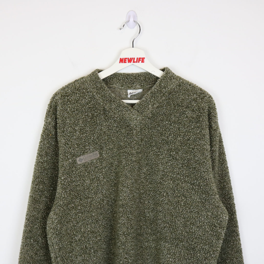 Vintage 90's Columbia Sherpa Sweater - M-NEWLIFE Clothing