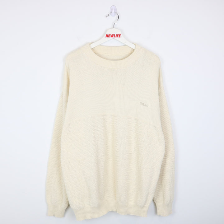 Vintage 90's GMAC Knit Sweater - L-NEWLIFE Clothing