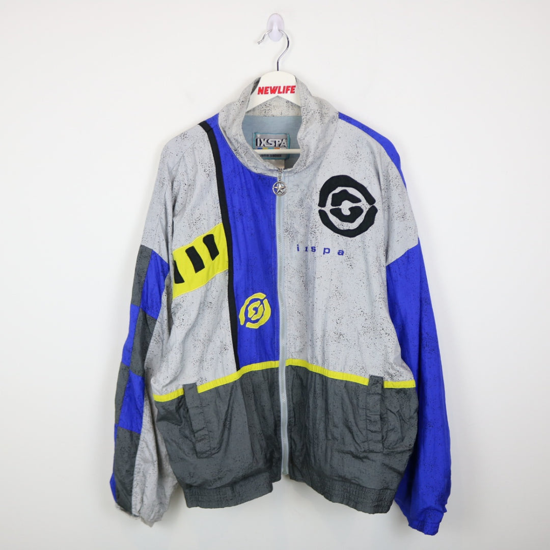 Vintage 80's Ixspa Windbreaker Jacket - XL-NEWLIFE Clothing