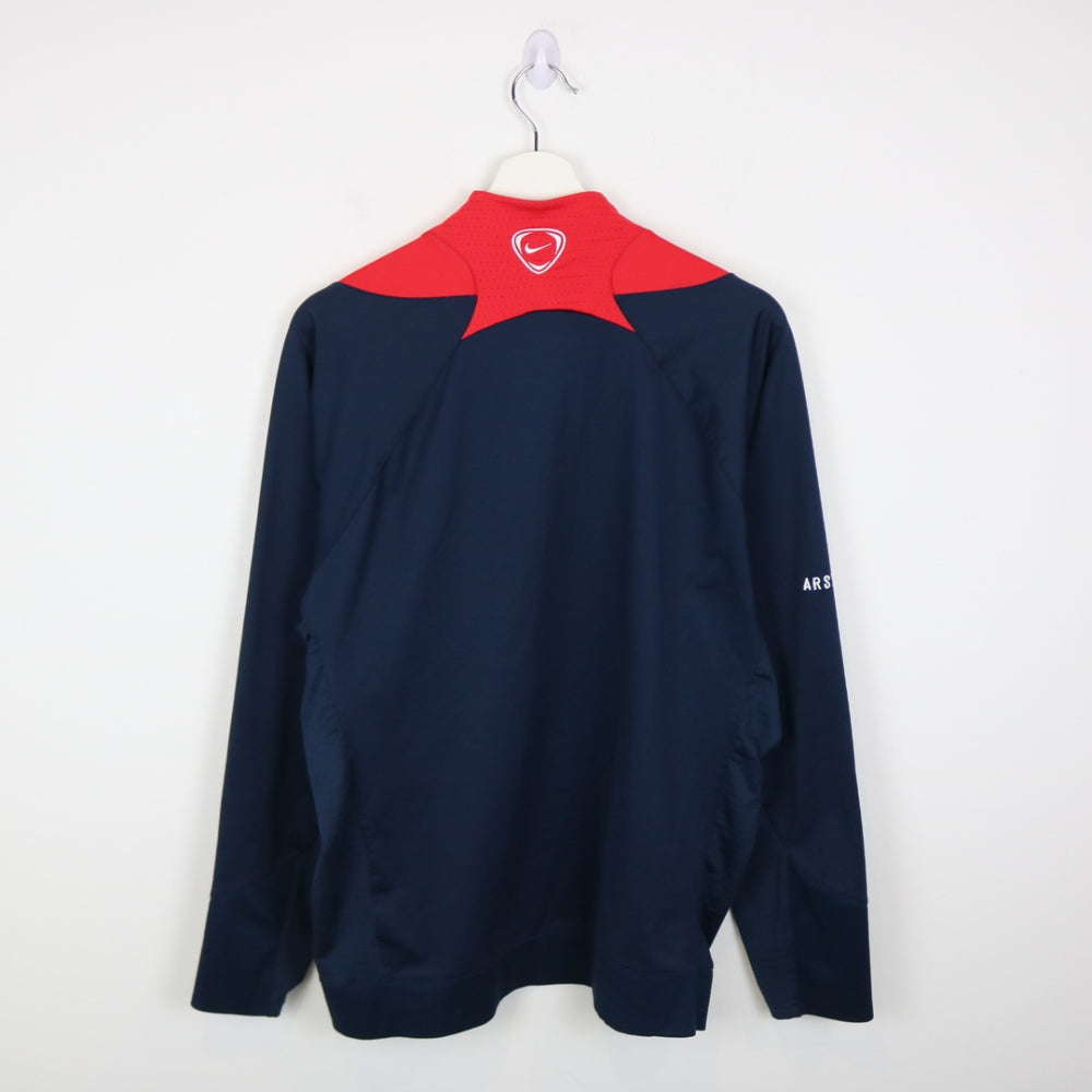 Vintage 00's Nike Arsenal Quarter Zip Sweater - M-NEWLIFE Clothing