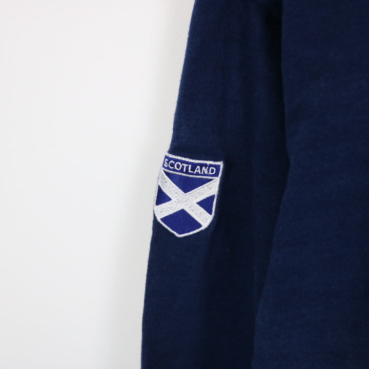 Vintage Scotland Rugby Polo Shirt - L-NEWLIFE Clothing