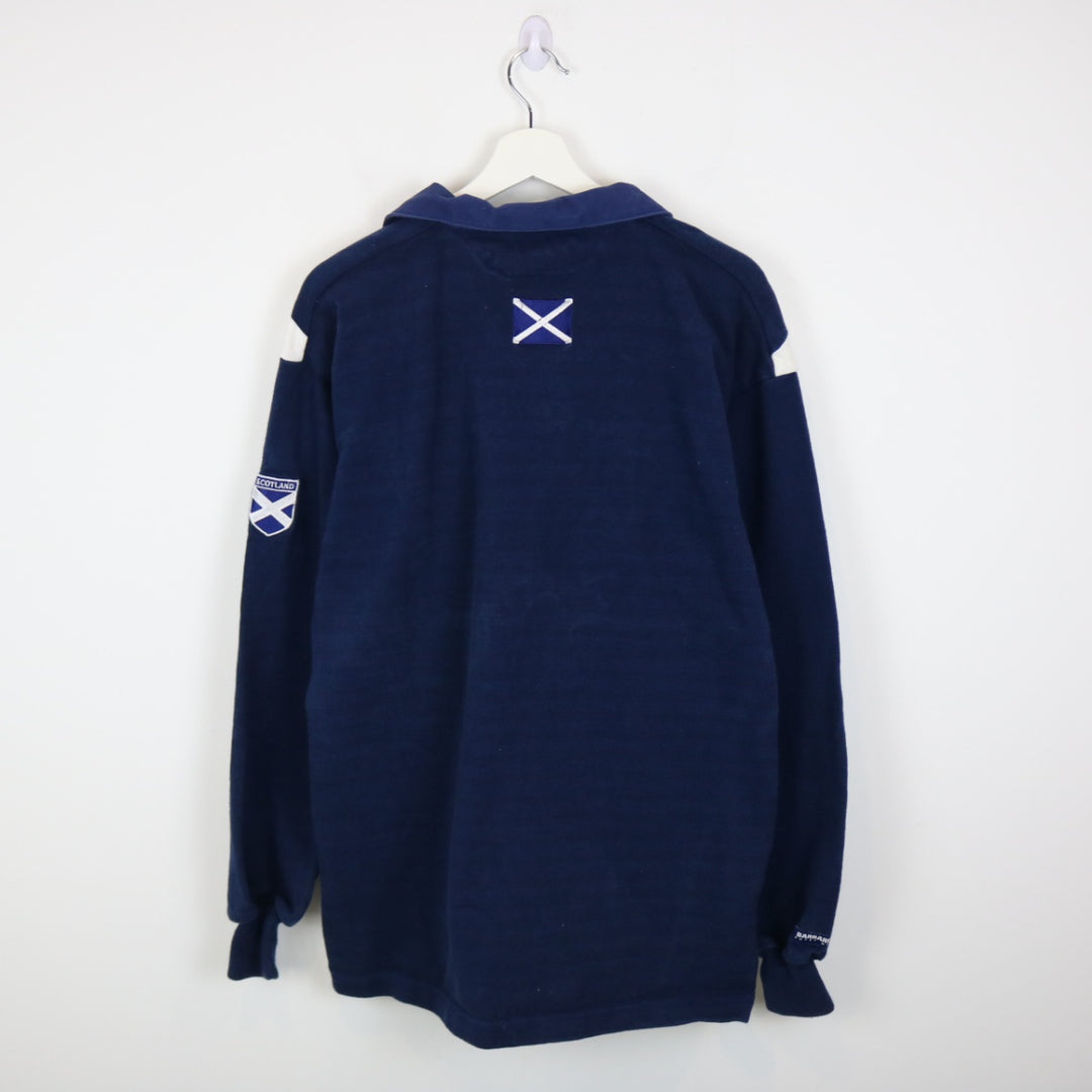 Vintage Scotland Rugby Polo Shirt - L-NEWLIFE Clothing