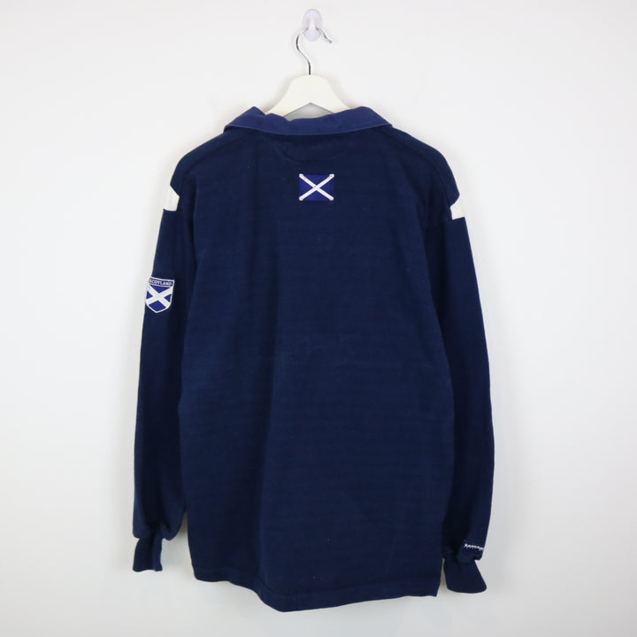 Vintage Scotland Rugby Polo Shirt - L-NEWLIFE Clothing