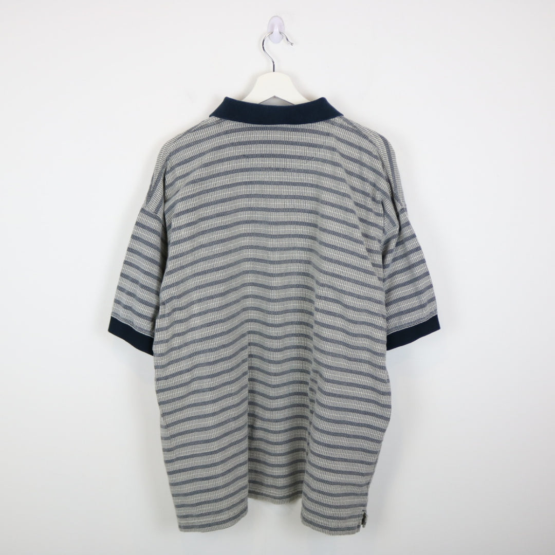 Vintage 90's Wilson Striped Polo Shirt - XL-NEWLIFE Clothing
