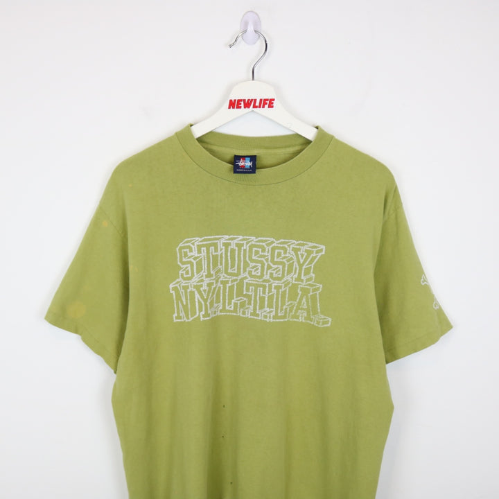Vintage 90's Stussy NY.L.T.LA Tee - L-NEWLIFE Clothing