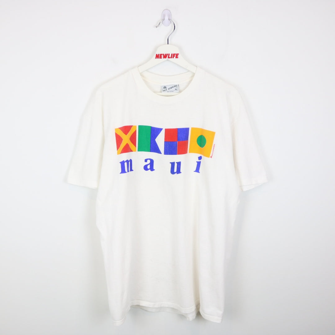 Vintage 90's Maui Tee - L-NEWLIFE Clothing