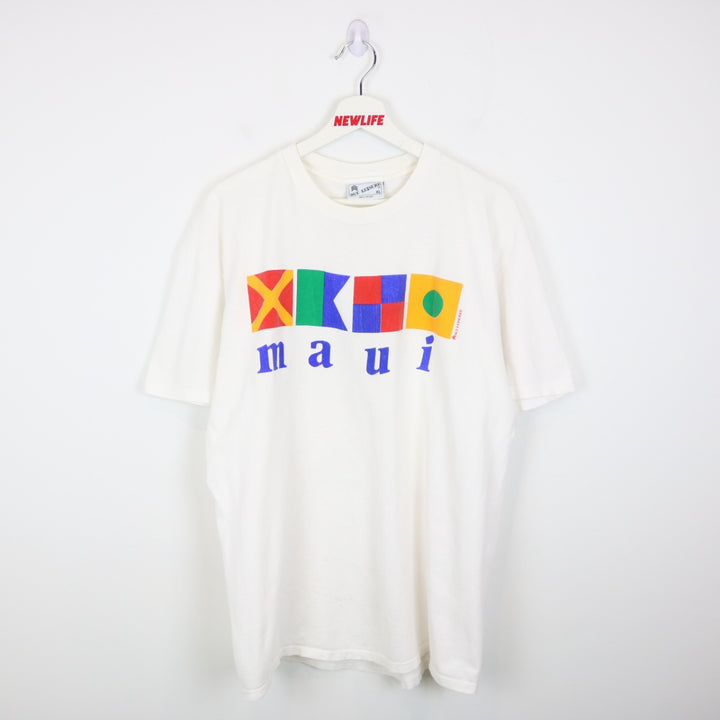 Vintage 90's Maui Tee - L-NEWLIFE Clothing