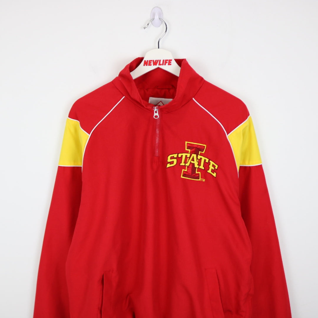 Vintage 00's Iowa State University Cyclones Quarter Zip Sweater - L-NEWLIFE Clothing