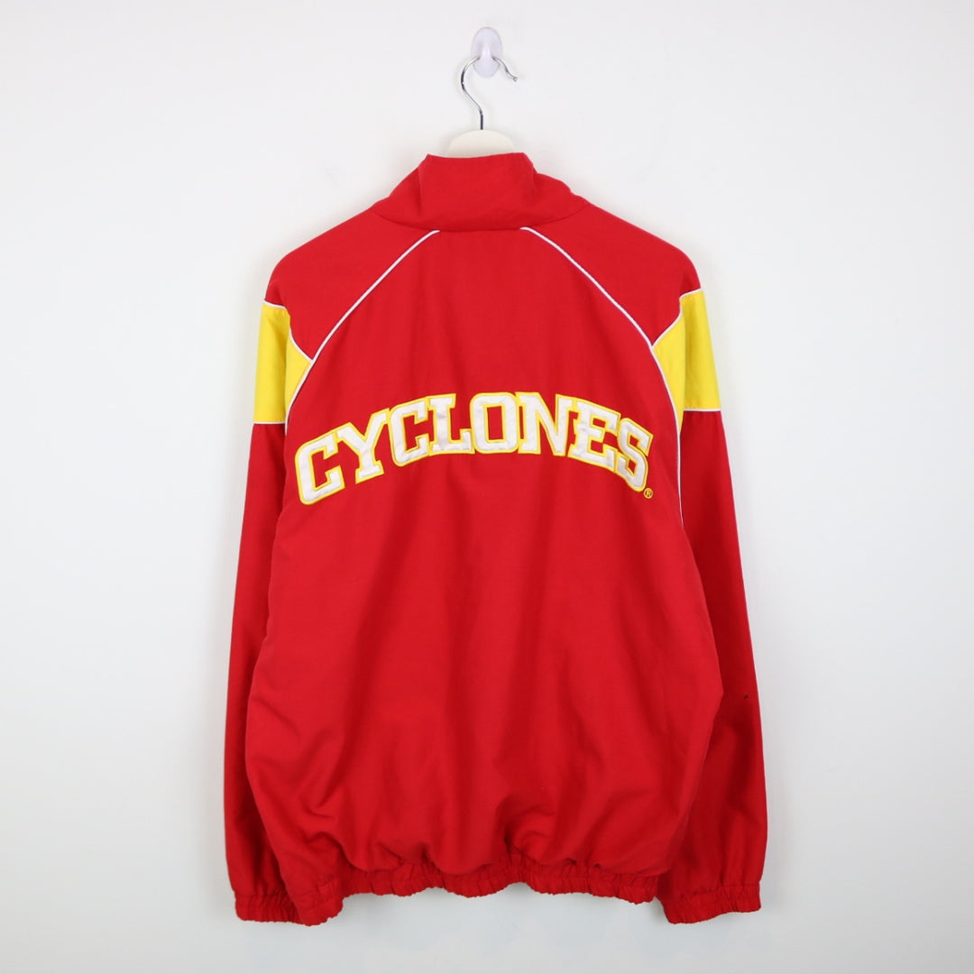 Vintage 00's Iowa State University Cyclones Quarter Zip Sweater - L-NEWLIFE Clothing