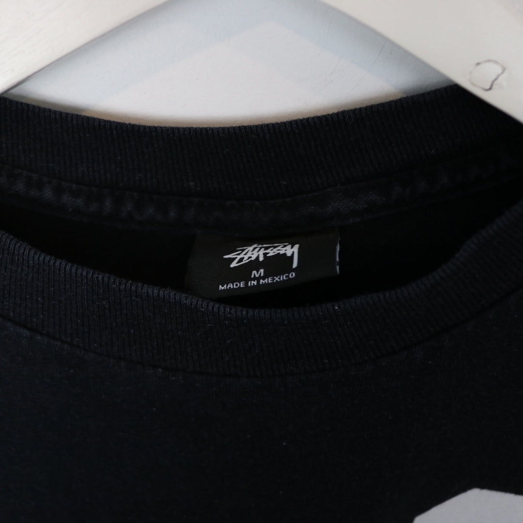 Stussy All Over Print Skull Rat Long Sleeve Tee - M-NEWLIFE Clothing