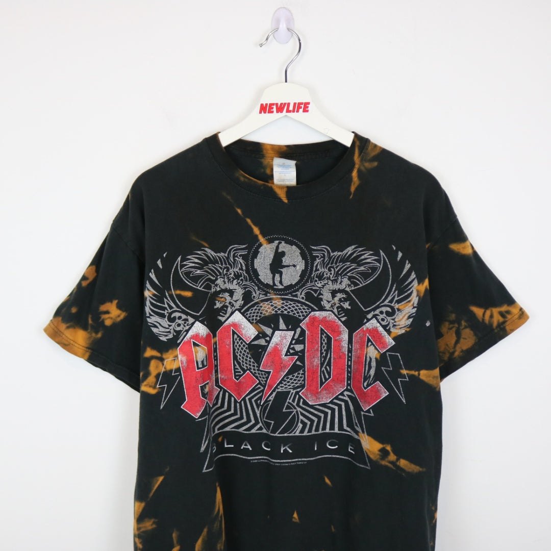 Vintage 2008 ACDC Black Ice Band Tee - L-NEWLIFE Clothing