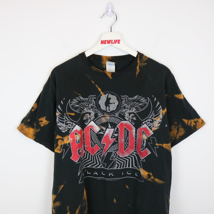 Vintage 2008 ACDC Black Ice Band Tee - L-NEWLIFE Clothing