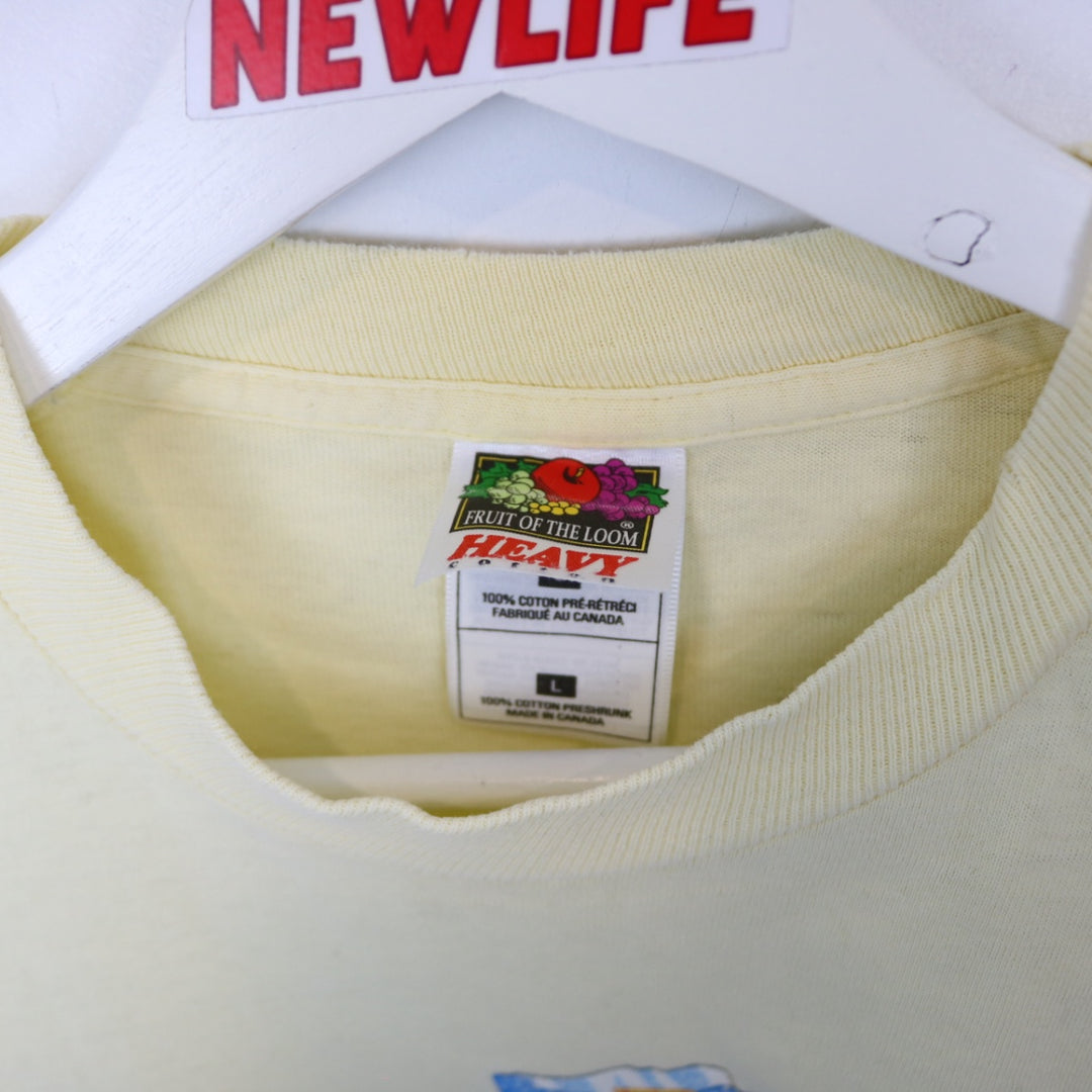 Vintage 90's Nova Scotia Flying Squirrel Nature Tee - L-NEWLIFE Clothing