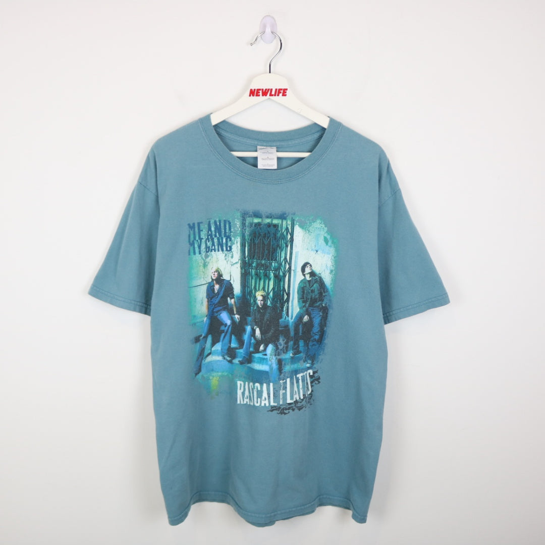 Vintage 00's Rascal Flatts Me and My Gang Tour Tee - L-NEWLIFE Clothing