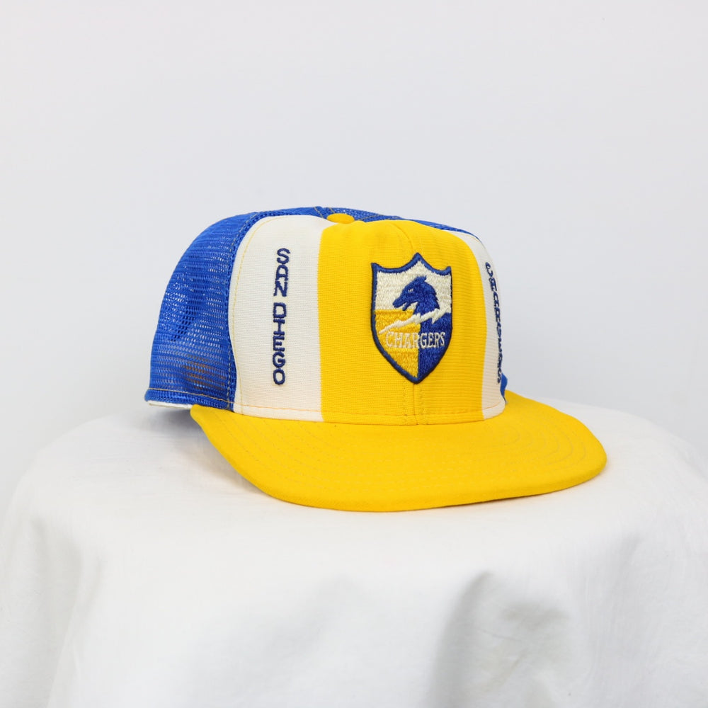 Vintage 80's San Diego Chargers Trucker Hat - OS-NEWLIFE Clothing