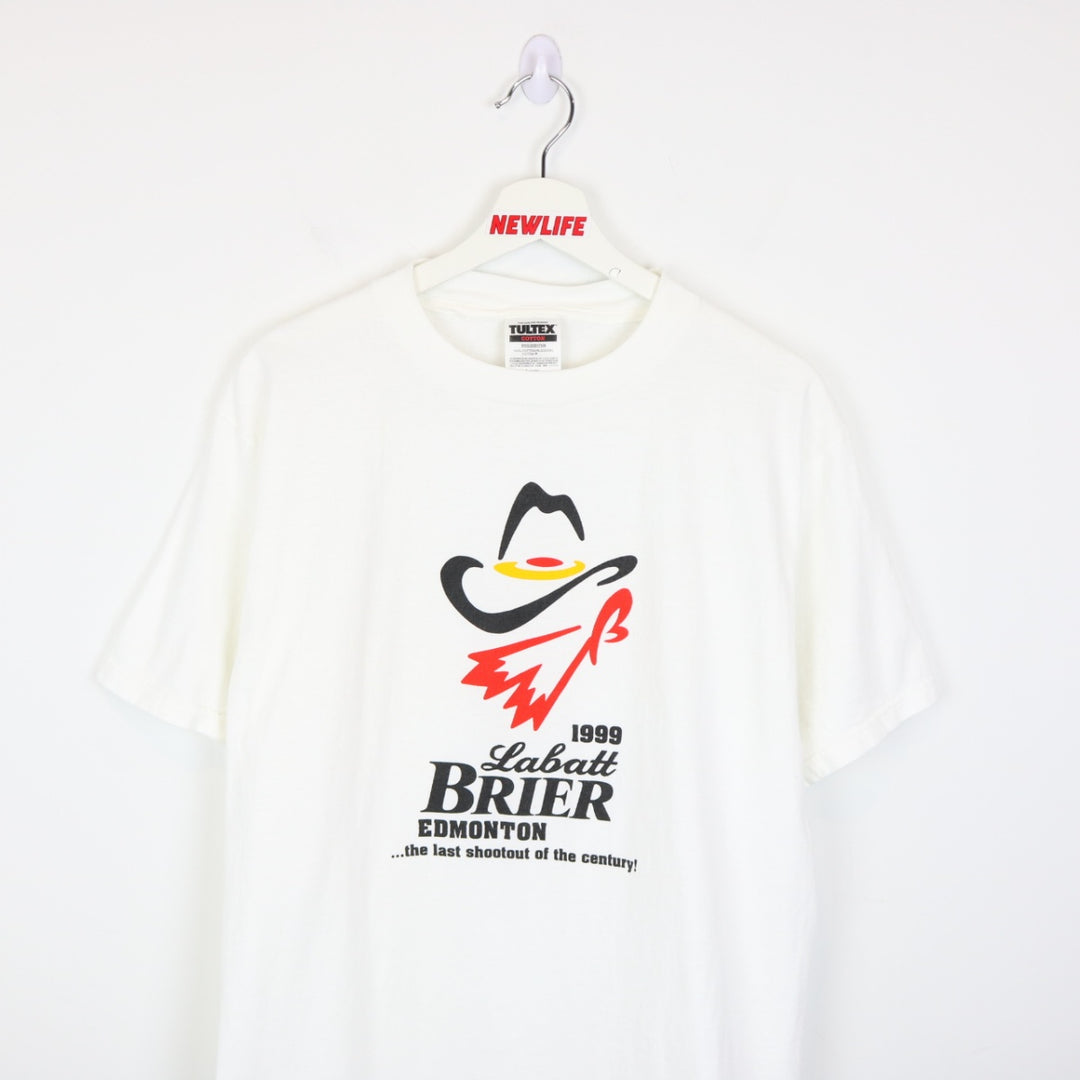 Vintage 1999 Labatt Brier Curling Tee - M-NEWLIFE Clothing