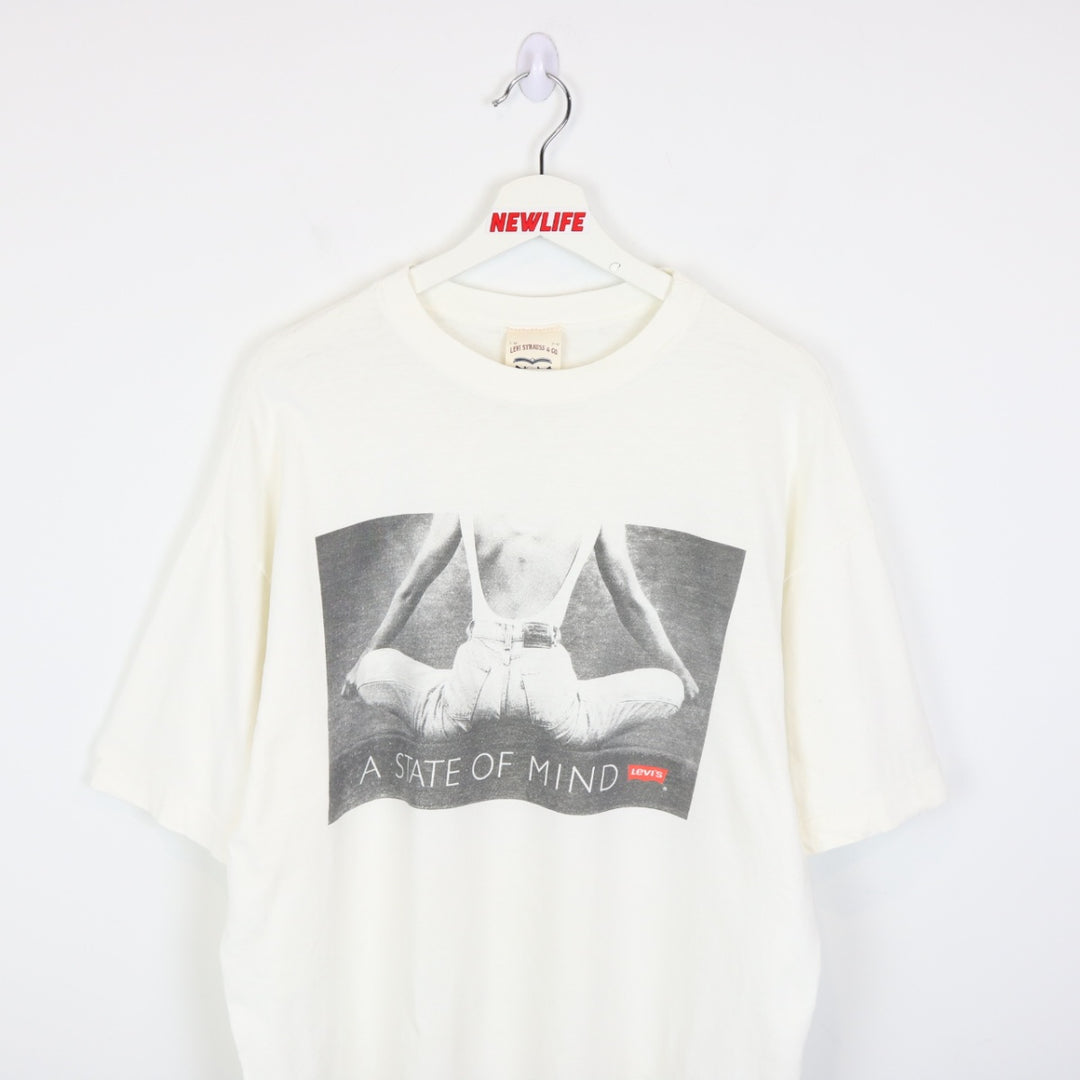 Vintage 90's Levi's State of Mind Tee - XL-NEWLIFE Clothing