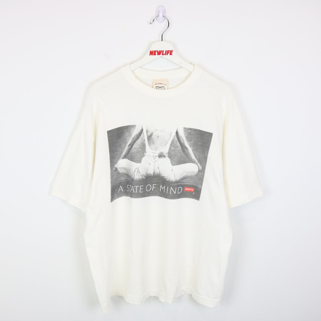 Vintage 90's Levi's State of Mind Tee - XL-NEWLIFE Clothing