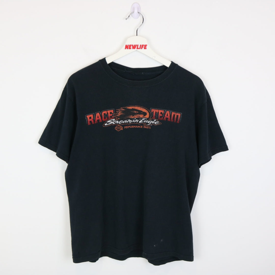 2012 Harley Davidson Screamin Eagle Race Team Tee - M-NEWLIFE Clothing