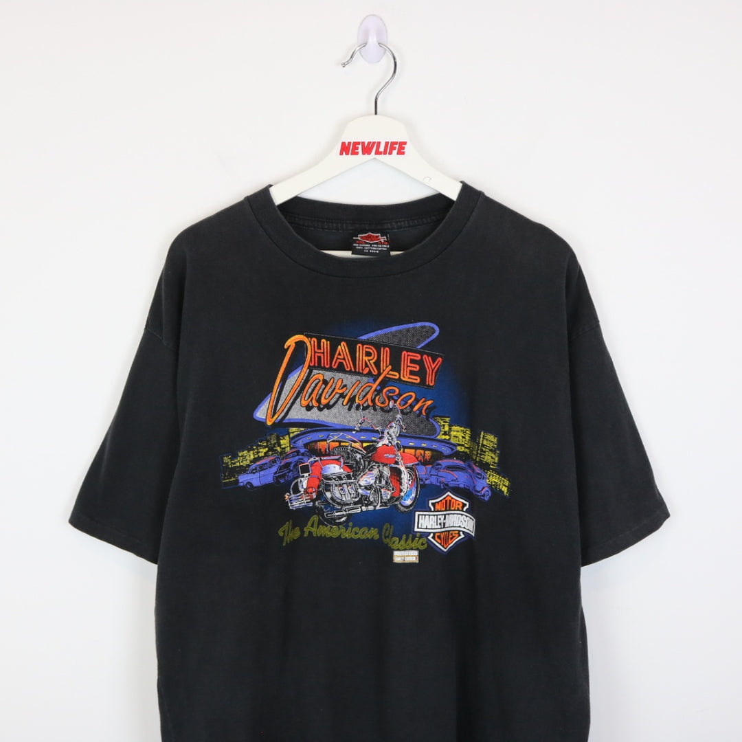 Vintage 90's Harley Davidson Calgary Tee - XL-NEWLIFE Clothing