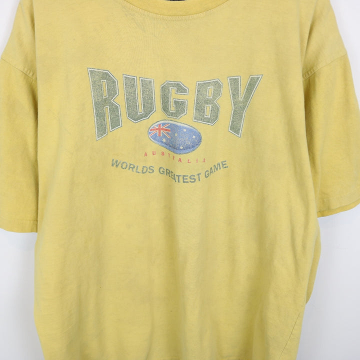 Vintage 00's Rugby Australia Tee - XL-NEWLIFE Clothing