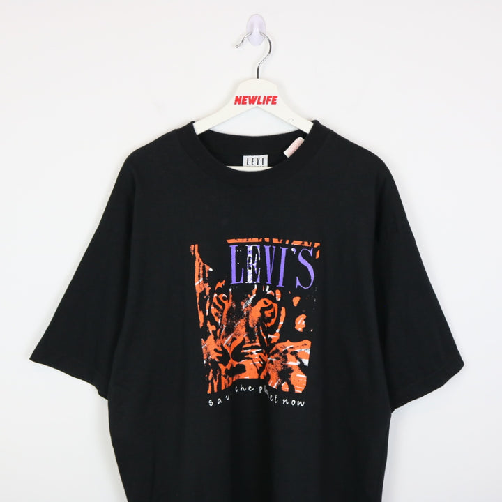 Vintage 90's Levi's Save the Planet Tee - XL-NEWLIFE Clothing