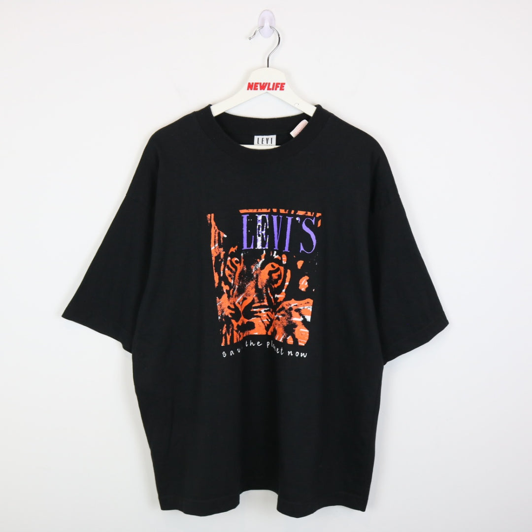 Vintage 90's Levi's Save the Planet Tee - XL-NEWLIFE Clothing