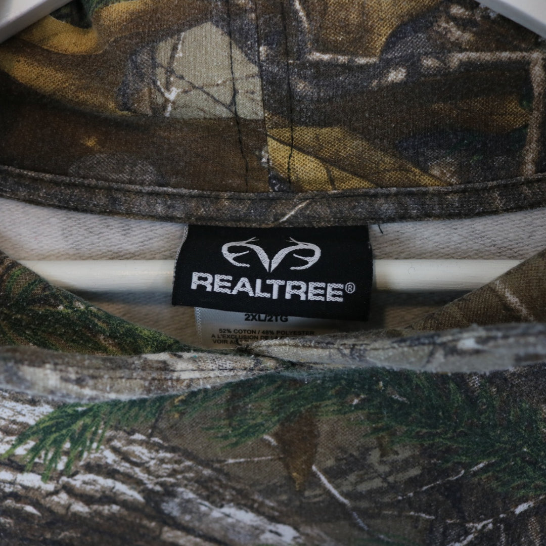 Y2K Real Tree Camo Hoodie - XXL-NEWLIFE Clothing