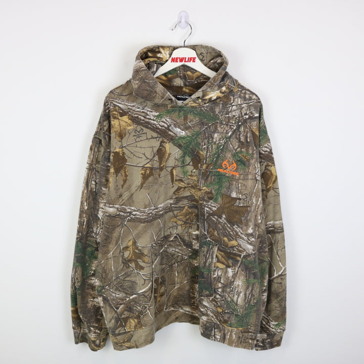 Y2K Real Tree Camo Hoodie - XXL-NEWLIFE Clothing