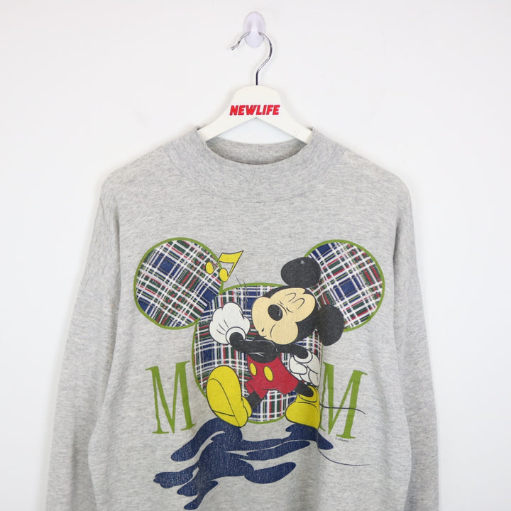 Vintage 90's Disney Mickey Mouse Crewneck - L-NEWLIFE Clothing