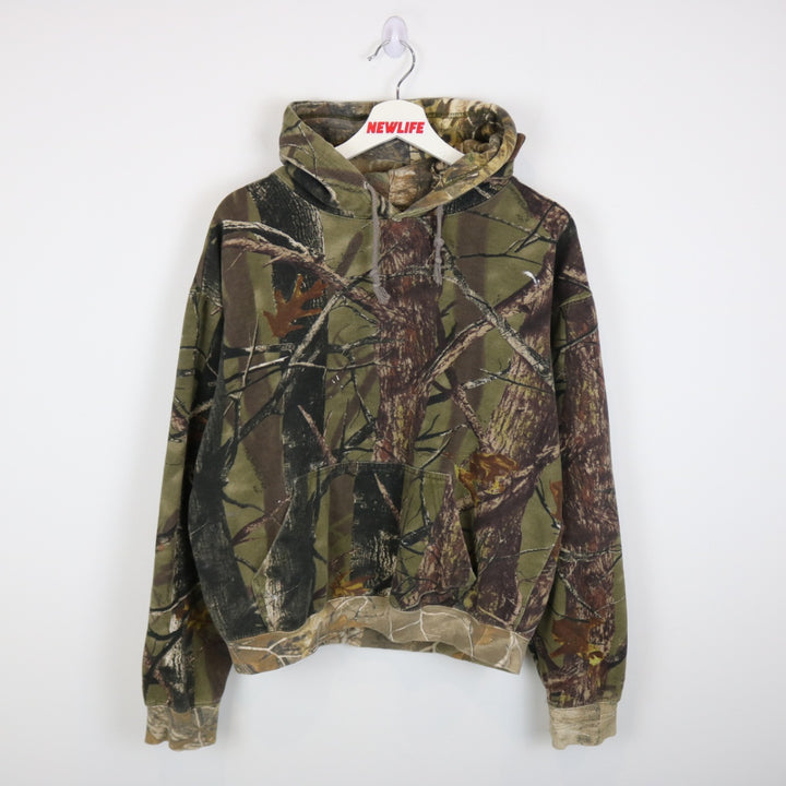 Vintage 00's Real Tree Camo Hoodie - M-NEWLIFE Clothing