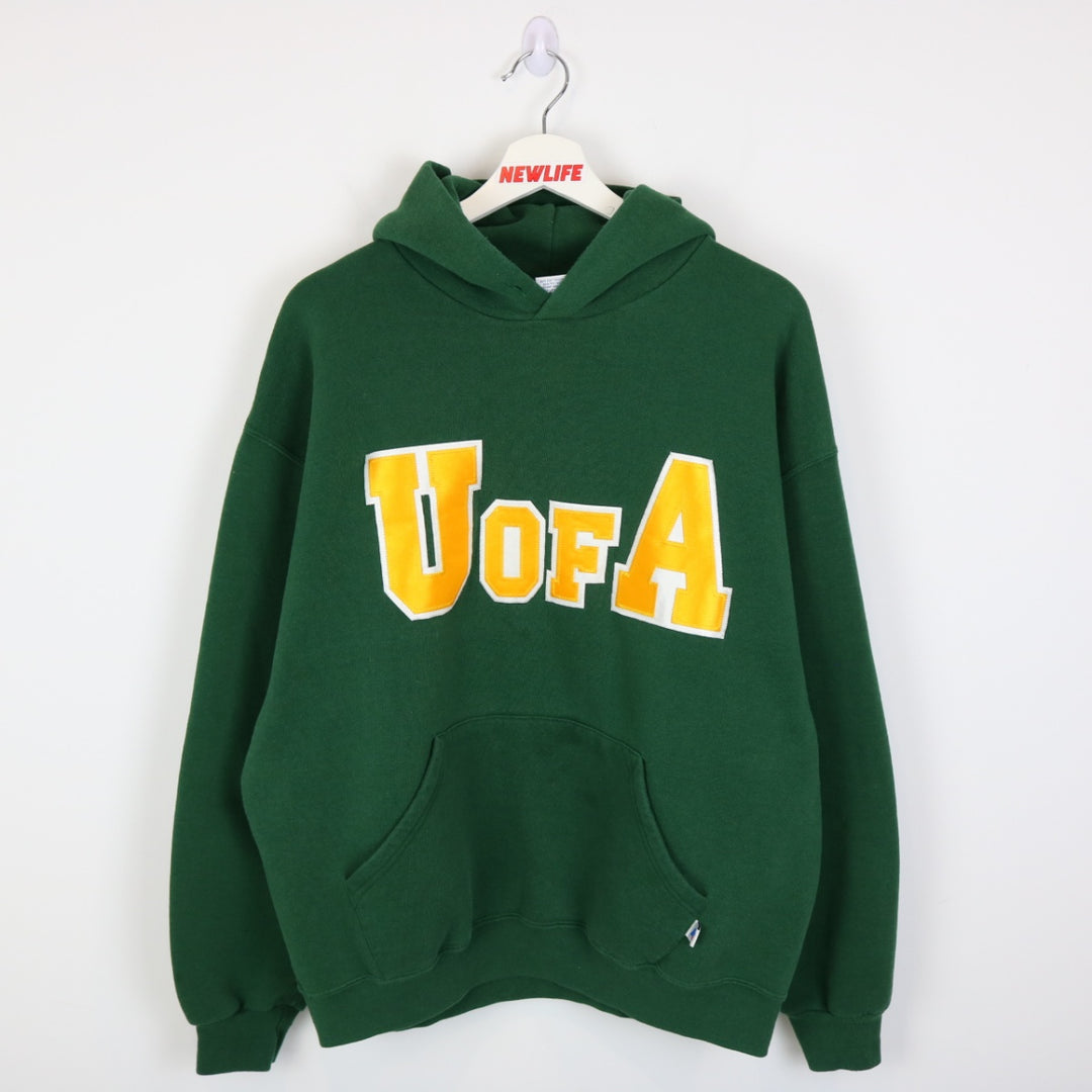 Vintage 00's University of Alberta Russell Hoodie - L-NEWLIFE Clothing