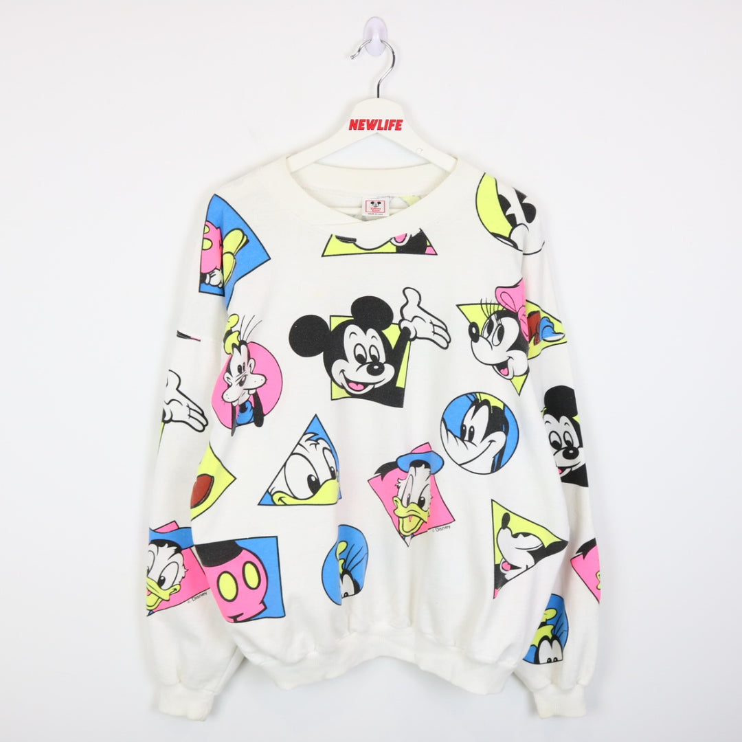 Vintage 80's Disney Mickey Mouse Crewneck - L/XL-NEWLIFE Clothing