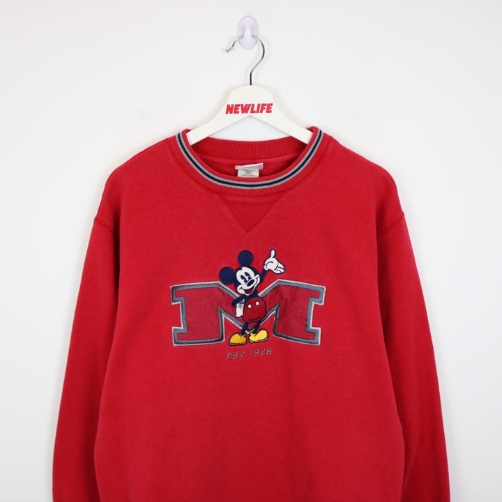 Vintage 90's Disney Mickey Mouse Crewneck - M-NEWLIFE Clothing