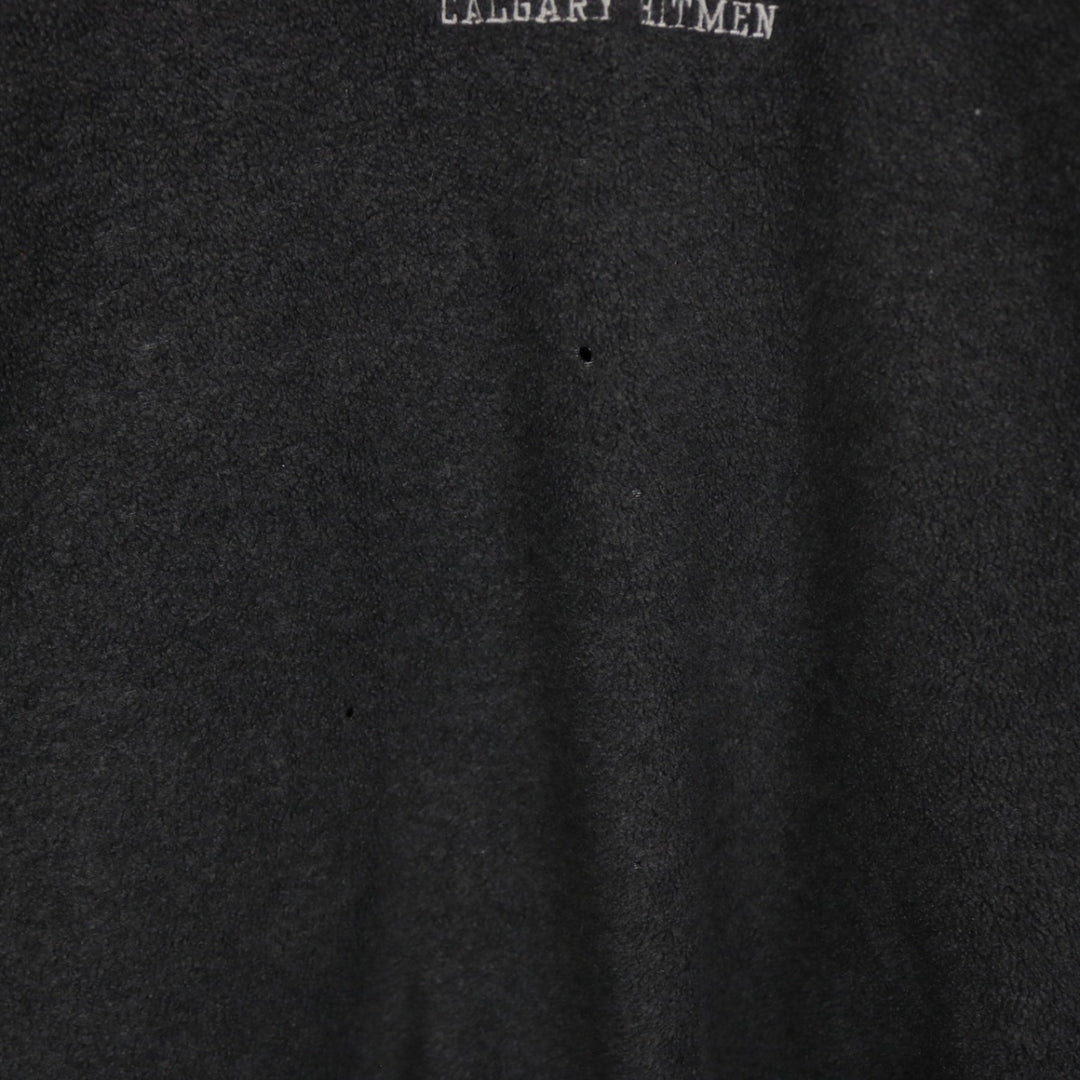 Vintage 90's Calgary Hitman WHL Fleece Sweater - L-NEWLIFE Clothing