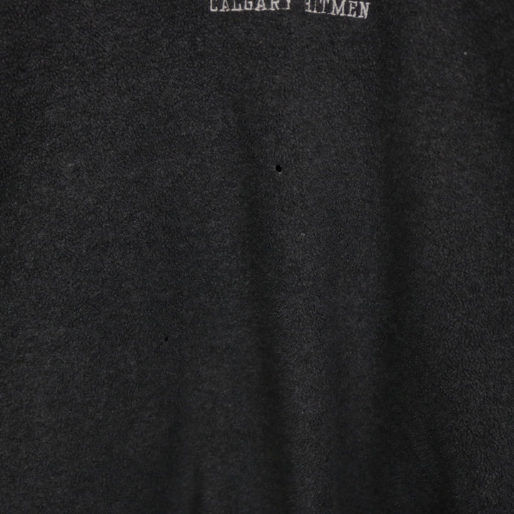 Vintage 90's Calgary Hitman WHL Fleece Sweater - L-NEWLIFE Clothing