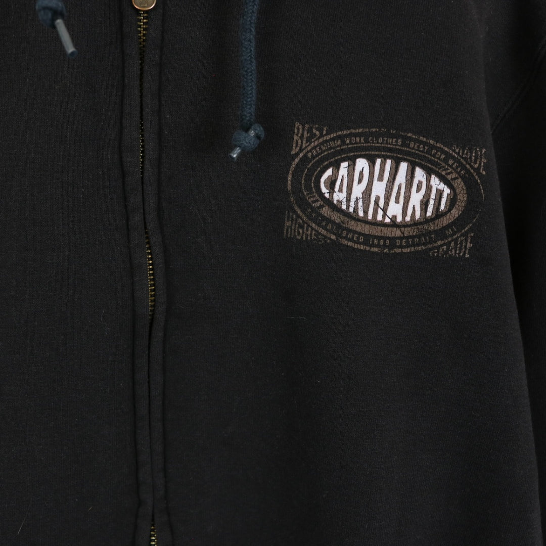 Vintage Carhartt Zip Up Work Hoodie - S-NEWLIFE Clothing