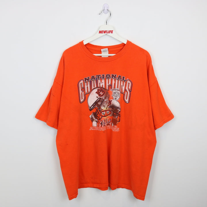 2010 Auburn University Tigers National Champions Football Tee - XXL-NEWLIFE Clothing