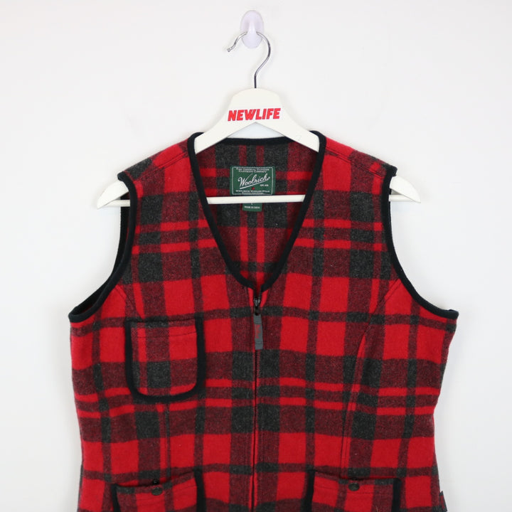 Vintage 00's Woolrich Flannel Vest - M-NEWLIFE Clothing