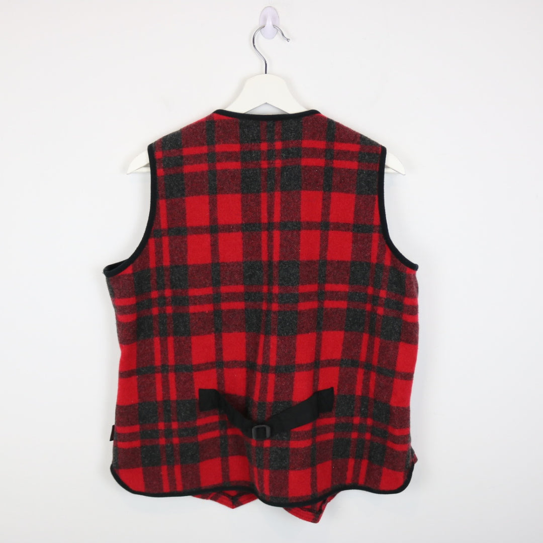 Vintage 00's Woolrich Flannel Vest - M-NEWLIFE Clothing