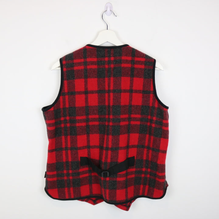 Vintage 00's Woolrich Flannel Vest - M-NEWLIFE Clothing